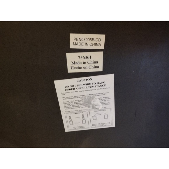 Wrought Iron Rustic Farm House Decor BIRDS Nests Decorative WALL MIRROR 33" Long - Picture 7 of 7